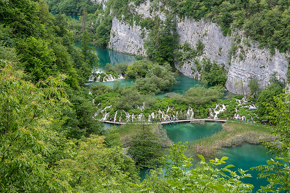 Waterfalls Plitvice Lakes
