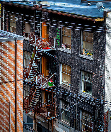 Fire escape living