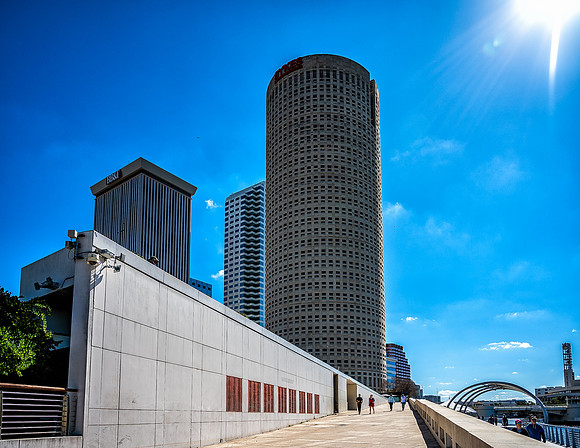Tampa riverside walk