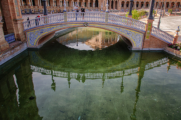 Bridge at Plaza de Espana, Seville